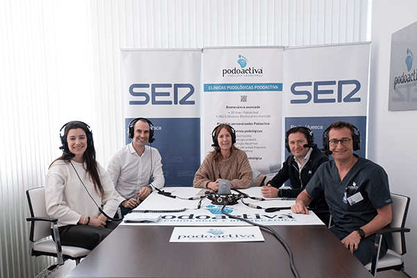 En este momento estás viendo PODOACTIVA ACOGE EN SU SEDE CENTRAL LA EMISIÓN DEL PROGRAMA ‘HOY POR HOY’ DE RADIO HUESCA – CADENA SER